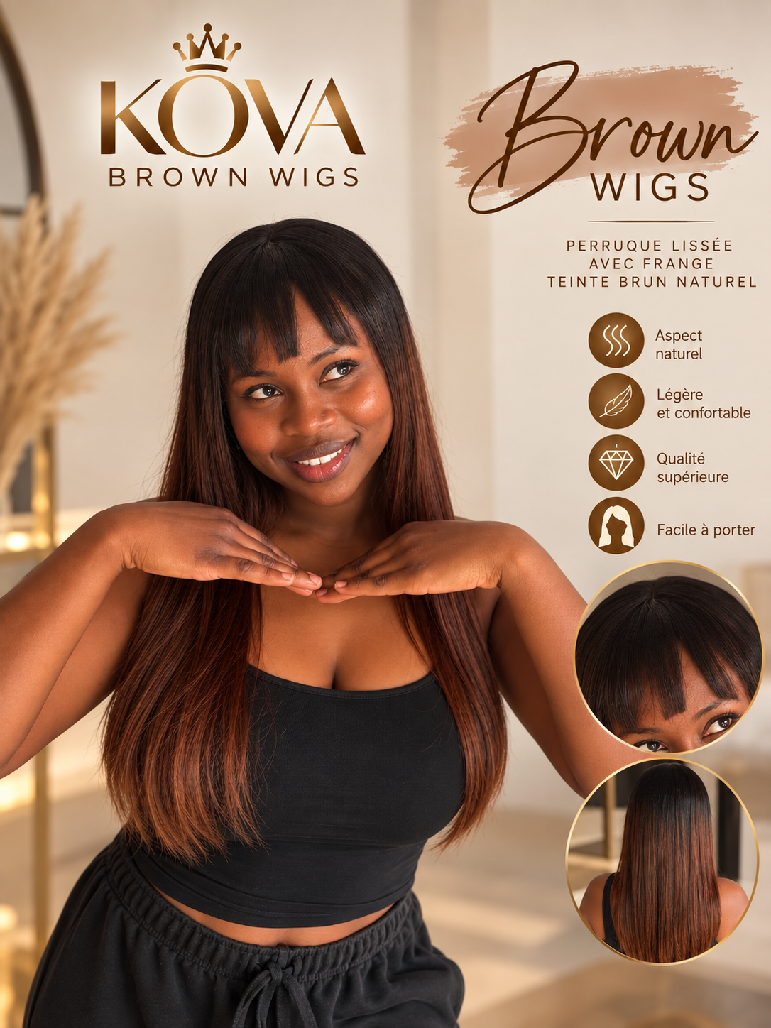 Brown Wigs™ — KOVA